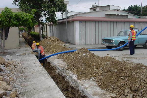 REHABILITACIÓN DE REDES DE AGUA POTABLE – CDLA. LOS ESTEROS